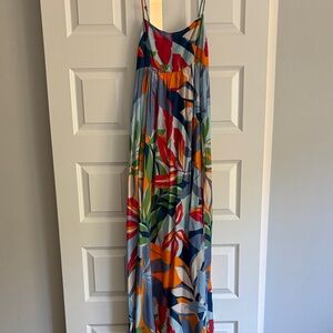 Colorful Floral Maxi Dress